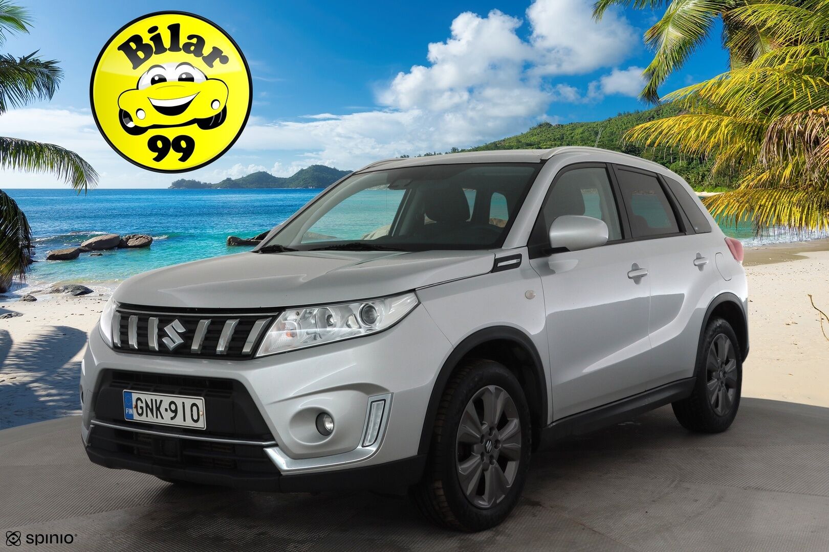 Suzuki Vitara 2019 140 BOOSTERJET 4WD GL+ 6MT * 1.Om Suomi-auto / ACC / P.kamera / Radio / Koukku * - Kahdet renkaat aluvanteilla - HULLU BLACKWEEK KORKOTARJOUS 2,49%