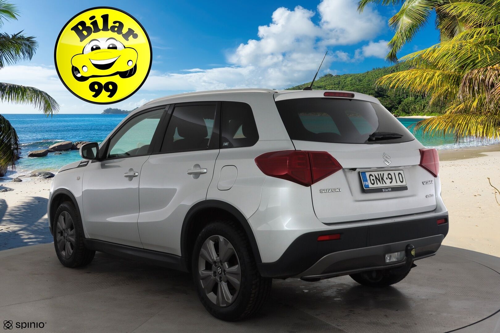 Suzuki Vitara 2019 140 BOOSTERJET 4WD GL+ 6MT * 1.Om Suomi-auto / ACC / P.kamera / Radio / Koukku * - Kahdet renkaat aluvanteilla - HULLU BLACKWEEK KORKOTARJOUS 2,49%