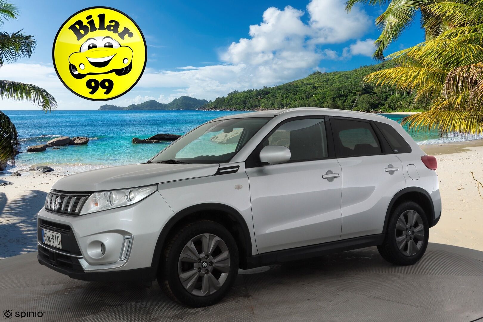 Suzuki Vitara 2019 140 BOOSTERJET 4WD GL+ 6MT * 1.Om Suomi-auto / ACC / P.kamera / Radio / Koukku * - Kahdet renkaat aluvanteilla - HULLU BLACKWEEK KORKOTARJOUS 2,49%