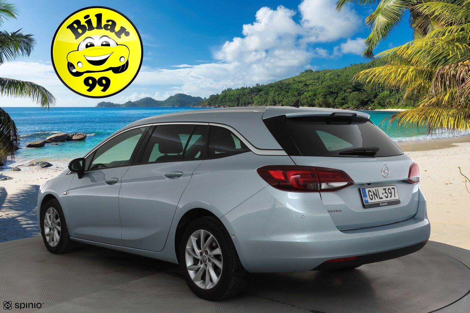 Opel Astra 2020 Sports Tourer Innovation Plus 150 Turbo A * Webasto / Vakkari / P.kamera / Matrix LED / Puolinahat / Navi / Ratinlämmitin * - 1.Om Suomi-auto / Kahdet renkaat aluvanteilla