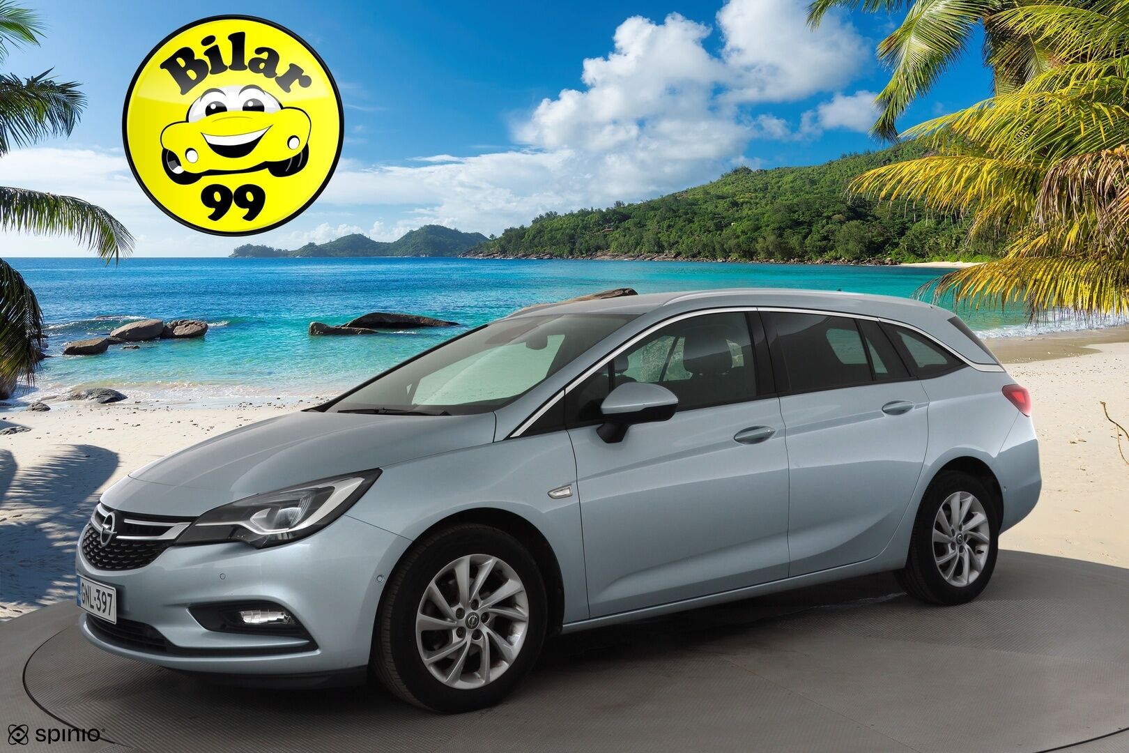 Opel Astra 2020 Sports Tourer Innovation Plus 150 Turbo A * Webasto / Vakkari / P.kamera / Matrix LED / Puolinahat / Navi / Ratinlämmitin * - 1.Om Suomi-auto / Kahdet renkaat aluvanteilla