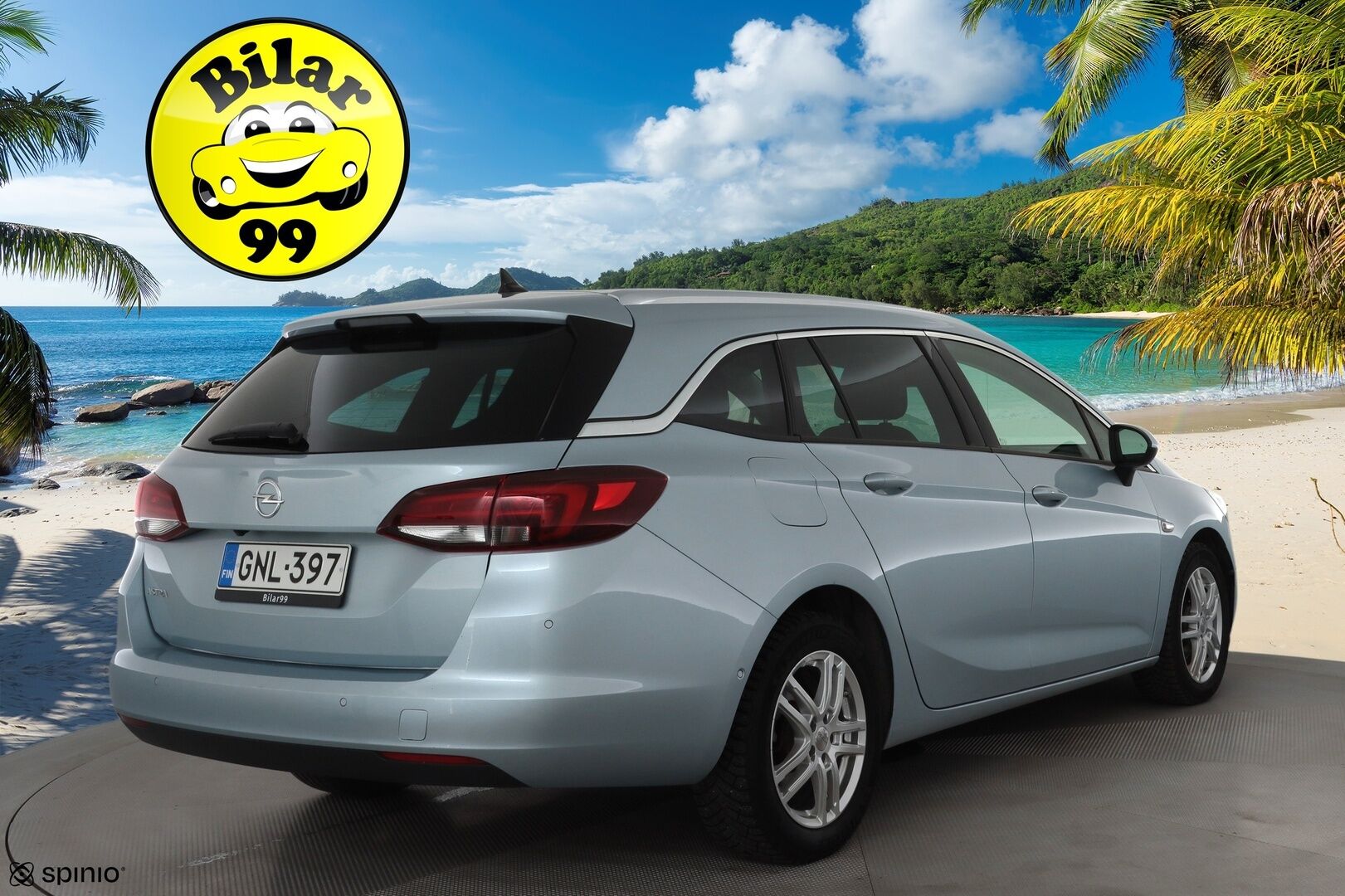 Opel Astra 2020 Sports Tourer Innovation Plus 150 Turbo A * Webasto / Vakkari / P.kamera / Matrix LED / Puolinahat / Navi / Ratinlämmitin * - 1.Om Suomi-auto / Kahdet renkaat aluvanteilla