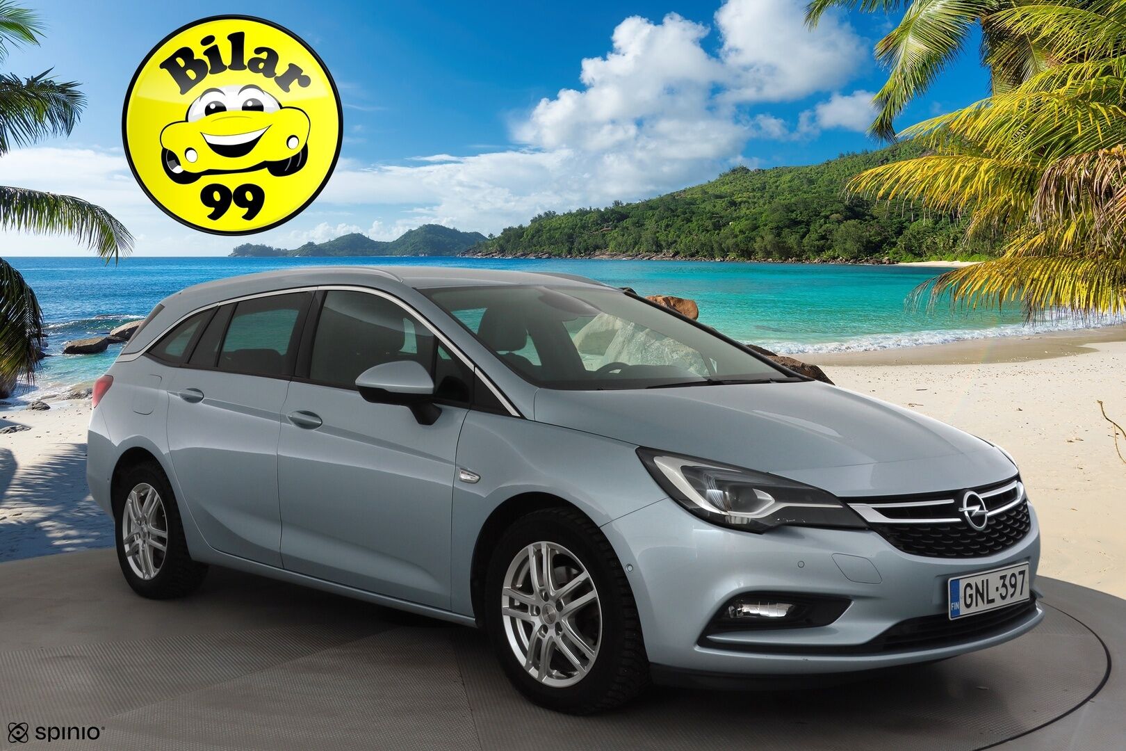 Opel Astra 2020 Sports Tourer Innovation Plus 150 Turbo A * Webasto / Vakkari / P.kamera / Matrix LED / Puolinahat / Navi / Ratinlämmitin * - 1.Om Suomi-auto / Kahdet renkaat aluvanteilla