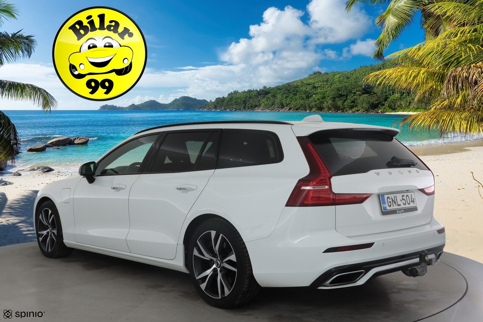 Volvo V60 2020 T8 TwE AWD R-Design aut * Panorama / Webasto / Koukku / ACC / Full-LED / P.kamera / Sporttipenkki Muistilla / Navi * - Suomi-auto / Kahdet renkaat