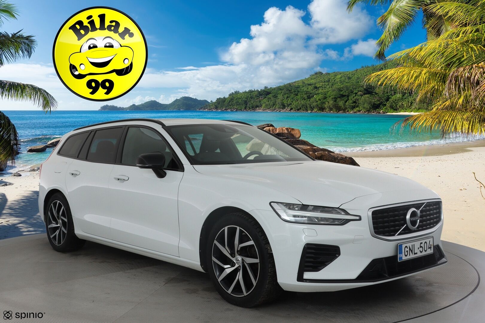 Volvo V60 2020 T8 TwE AWD R-Design aut * Panorama / Webasto / Koukku / ACC / Full-LED / P.kamera / Sporttipenkki Muistilla / Navi * - Suomi-auto / Kahdet renkaat