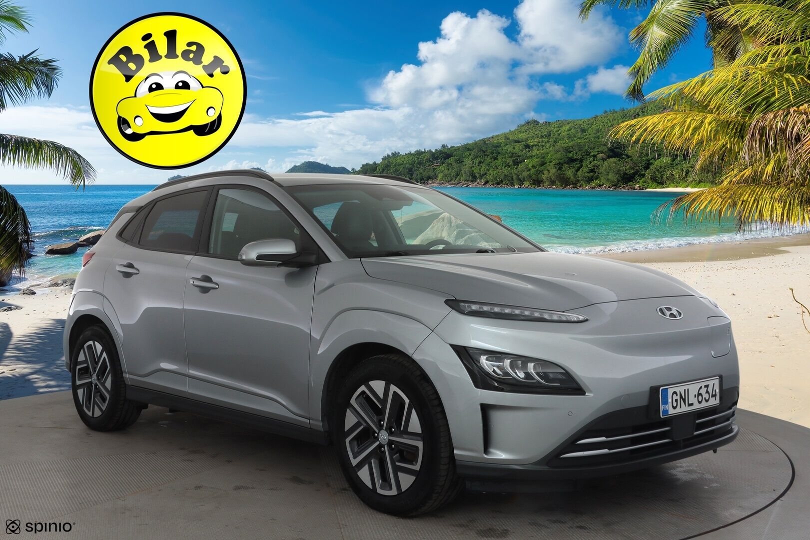 Hyundai KONA 2022 electric 64 kWh 204 hv Style MY21 - | ACC | ILP | Krell | HUD | Sähköpenkit | Puolinahat | Digimittaristo | P.kamera | HDA | BSM | Keyless | Lämm. ratti | 1-om suomiauto | 2x renkaat vanteineen |