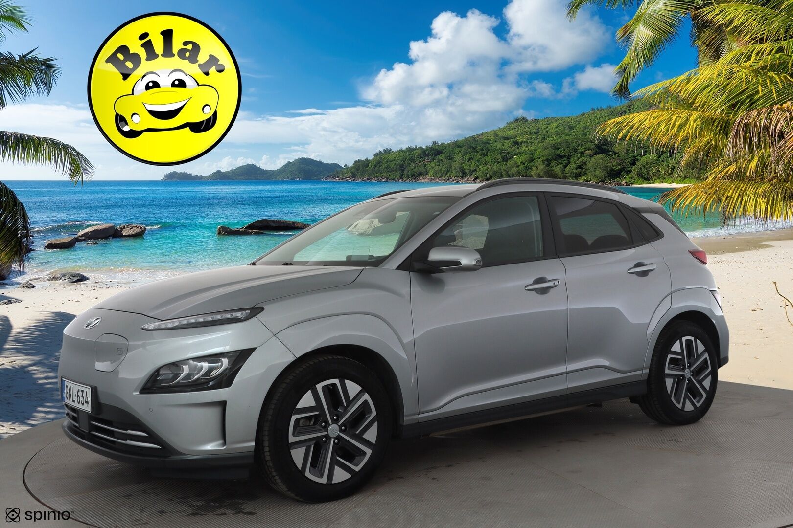 Hyundai KONA 2022 electric 64 kWh 204 hv Style MY21 - | ACC | ILP | Krell | HUD | Sähköpenkit | Puolinahat | Digimittaristo | P.kamera | HDA | BSM | Keyless | Lämm. ratti | 1-om suomiauto | 2x renkaat vanteineen |