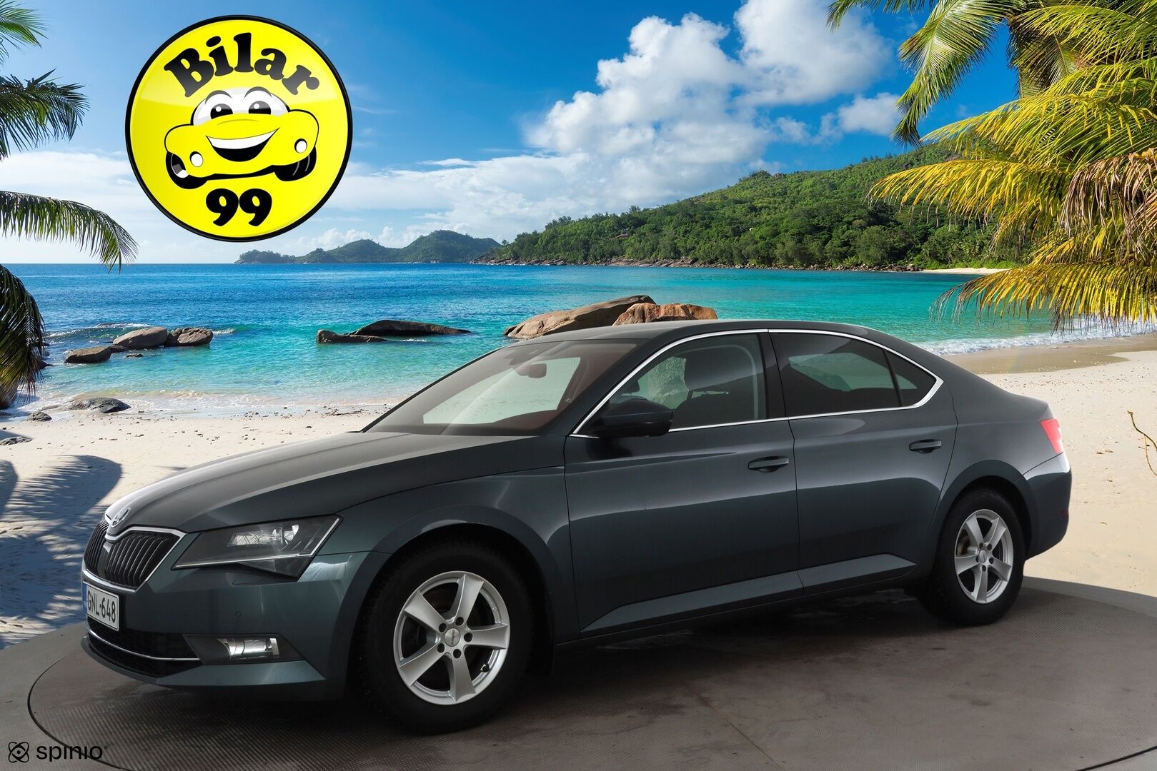 Skoda Superb 2019 2,0 TDI 190 4x4 Ambition BusinessLine DSG * Webasto / Koukku / Xenon / P.tutkat / Navi / Keyless * - Suomi-auto / Kahdet renkaat / Jakopää tehty 9/2025 - HULLUT JOULUT KORKOTARJOUS 2,49% 