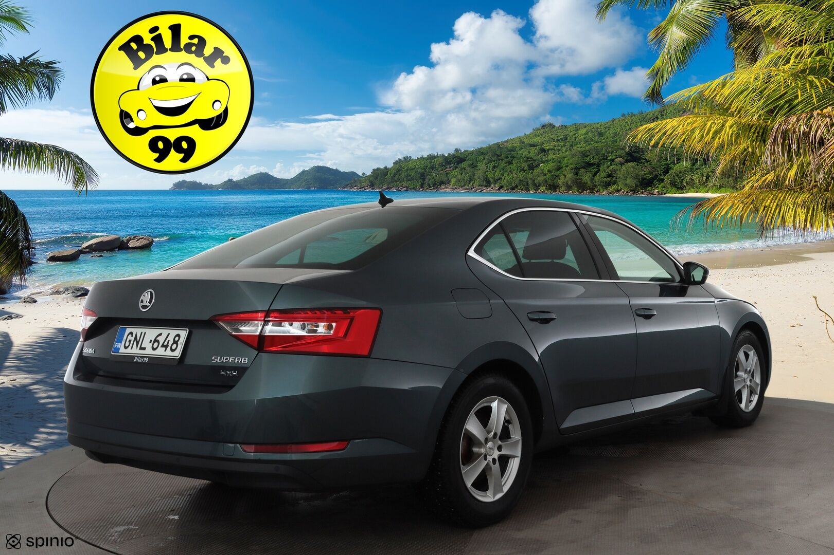 Skoda Superb 2019 2,0 TDI 190 4x4 Ambition BusinessLine DSG * Webasto / Koukku / Xenon / P.tutkat / Navi / Keyless * - Suomi-auto / Kahdet renkaat / Jakopää tehty 9/2025 - HULLUT JOULUT KORKOTARJOUS 2,49% 