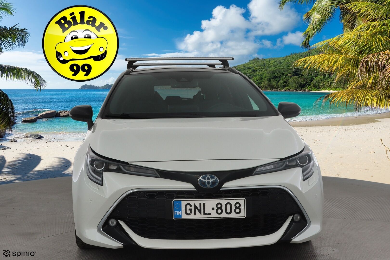 Toyota Corolla 2019 Touring Sports 2,0 Hybrid Style Business * Webasto / ACC / P.kamera / LED / Navi / Koukku / Sähköluukku / Puolinahat * - Suomi-auto / Kahdet renkaat aluvanteilla