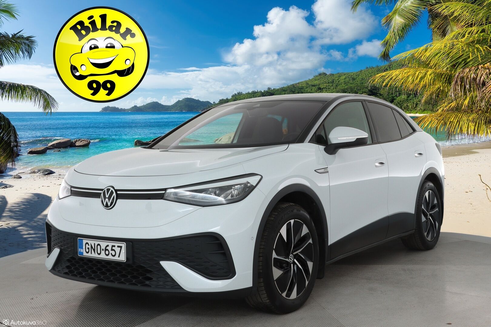 Volkswagen ID.5 2022 Pro Performance **Lämpöpumppu / Adapt.Vakkari / P.Kamera / LED-valot / Navi / Kaistavahti / KeylessGO ** - 3,99 % KORKOTARJOUS TÄHÄN AUTOON - 2x Renkaat