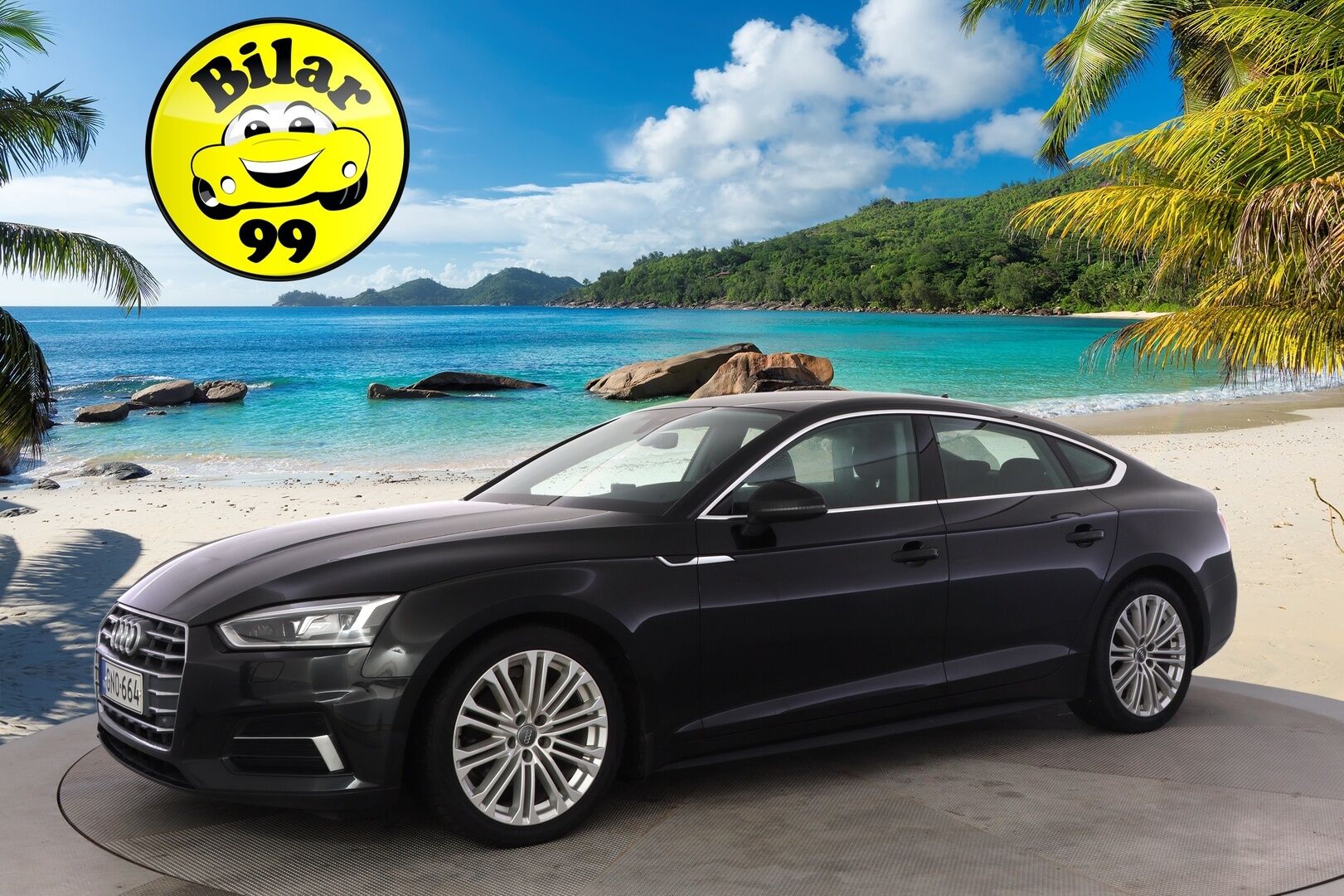Audi A5 2019 35 TFSI Sportback Business Sport Mhev ** Webasto / Koukku / Sporttipenkit / LED ** - 2-omisteinen Suomi-auto webastolla, koukulla ja sporttipenkeillä! - HULLUT JOULUT KORKOTARJOUS 2,49% 