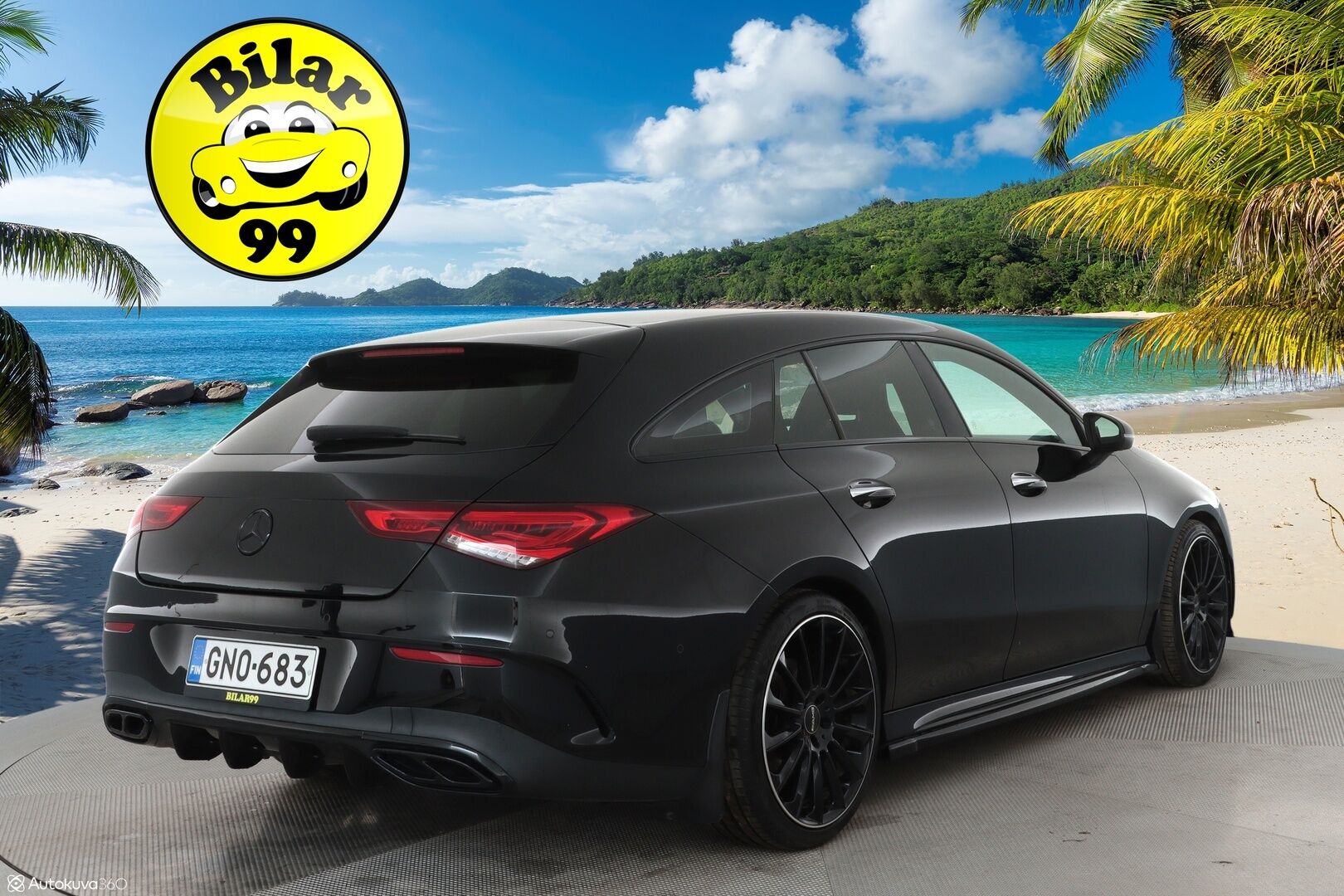 Mercedes-Benz CLA 2020 180 Shooting Brake AMG ** Widescreen / Navi / Apple&Android / Sporttipenkit / P.kamera / Sähköluukku / Vakkari / Keyless - 3,99 % KORKOTARJOUS TÄHÄN AUTOON - Nahka-alcantara sisusta / 2x renkaat / Lohkolämmitin 