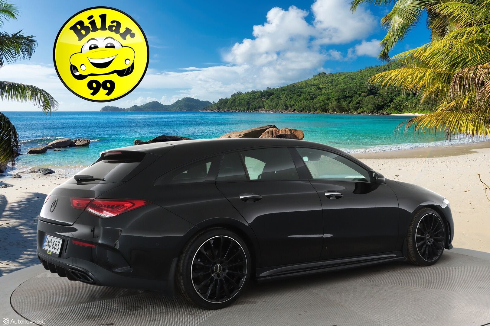 Mercedes-Benz CLA 2020 180 Shooting Brake AMG ** Widescreen / Navi / Apple&Android / Sporttipenkit / P.kamera / Sähköluukku / Vakkari / Keyless - 3,99 % KORKOTARJOUS TÄHÄN AUTOON - Nahka-alcantara sisusta / 2x renkaat / Lohkolämmitin 