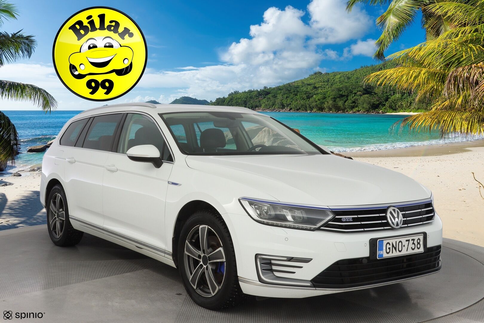 Volkswagen Passat 2018 Variant GTE Plug-In Hybrid 160 kW DSG-aut. *ACC /  P-Kamera / Nahka-Alcantara / Sähkökoukku* - KATSO KAMPANJAHINTA! / Jakohihna juuri vaihdettu / Hyvin huollettu / Kahdet renkaat alumiinivanteilla - Osta nyt, maksa vasta ensi vuonna