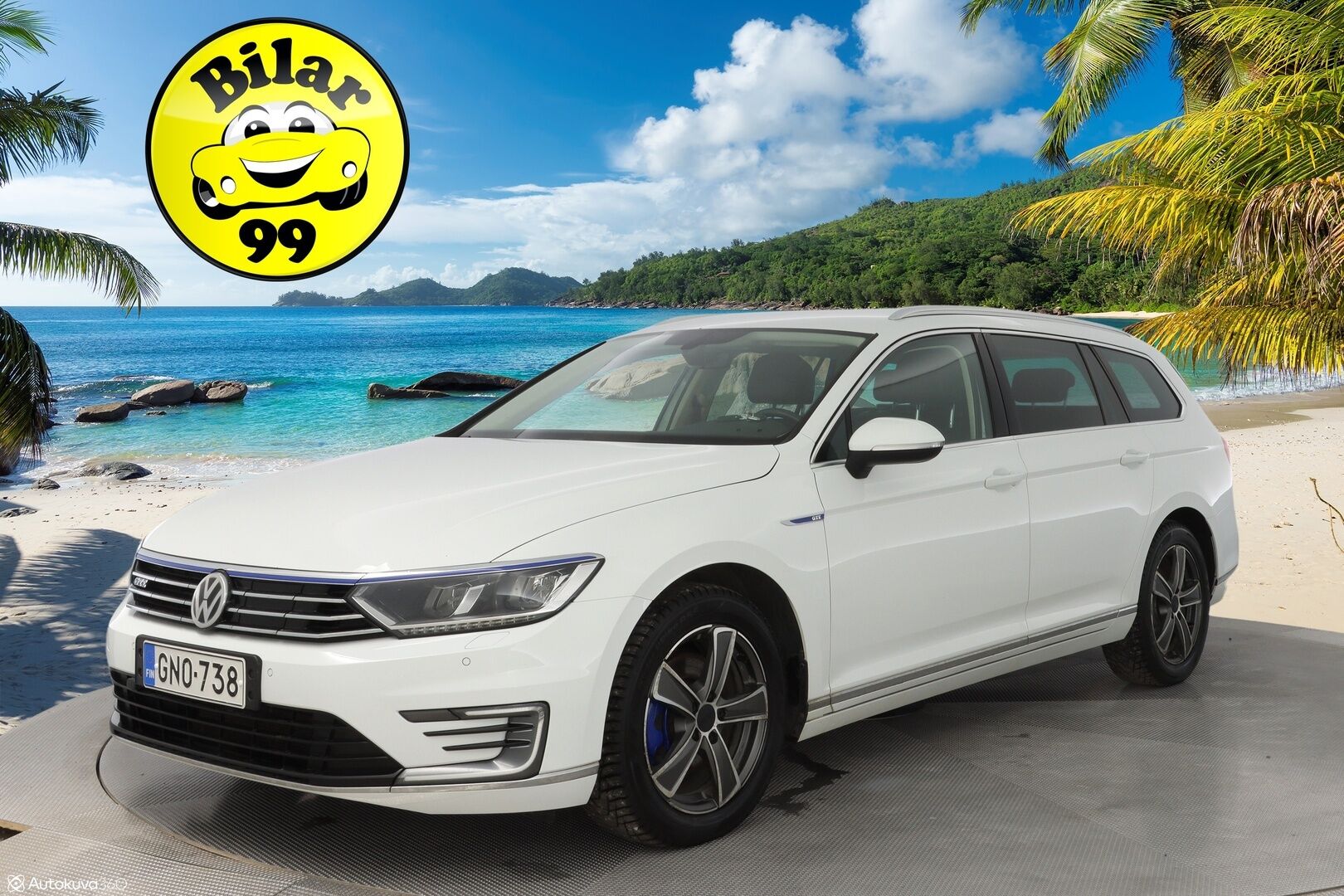 Volkswagen Passat 2017 Variant GTE Plug-In Hybrid 160 kW DSG-aut. *ACC / Digimittaristo /  P-Kamera / Nahka-Alcantara / Sähkökoukku* - Jakohihna juuri vaihdettu / Hyvin huollettu / Kahdet renkaat alumiinivanteilla