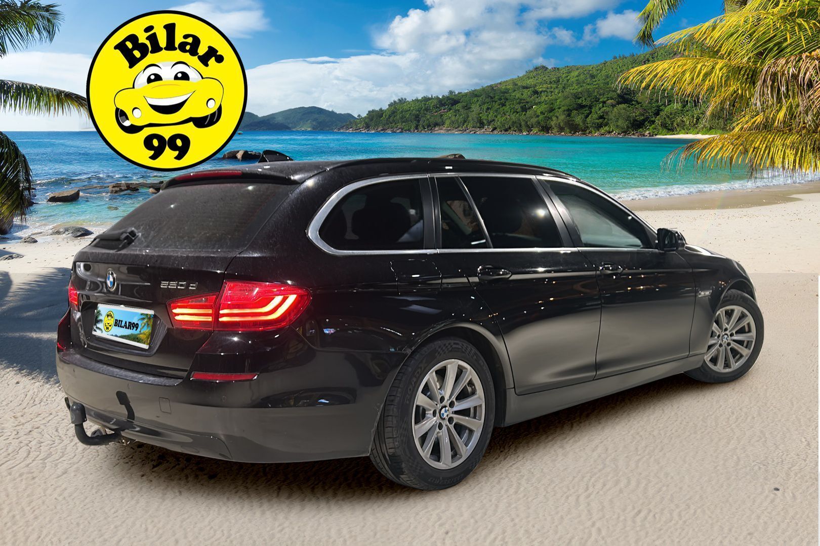 BMW 520 2016 F11 Touring 520d A xDrive Business / Webasto / Koukku / Sähköluukku / Osasähköpenkit / Vakkari / Tutkat - 2x Hyvät renkaat / Kattavasti huollettu / Juuri tullut Tampereelle!