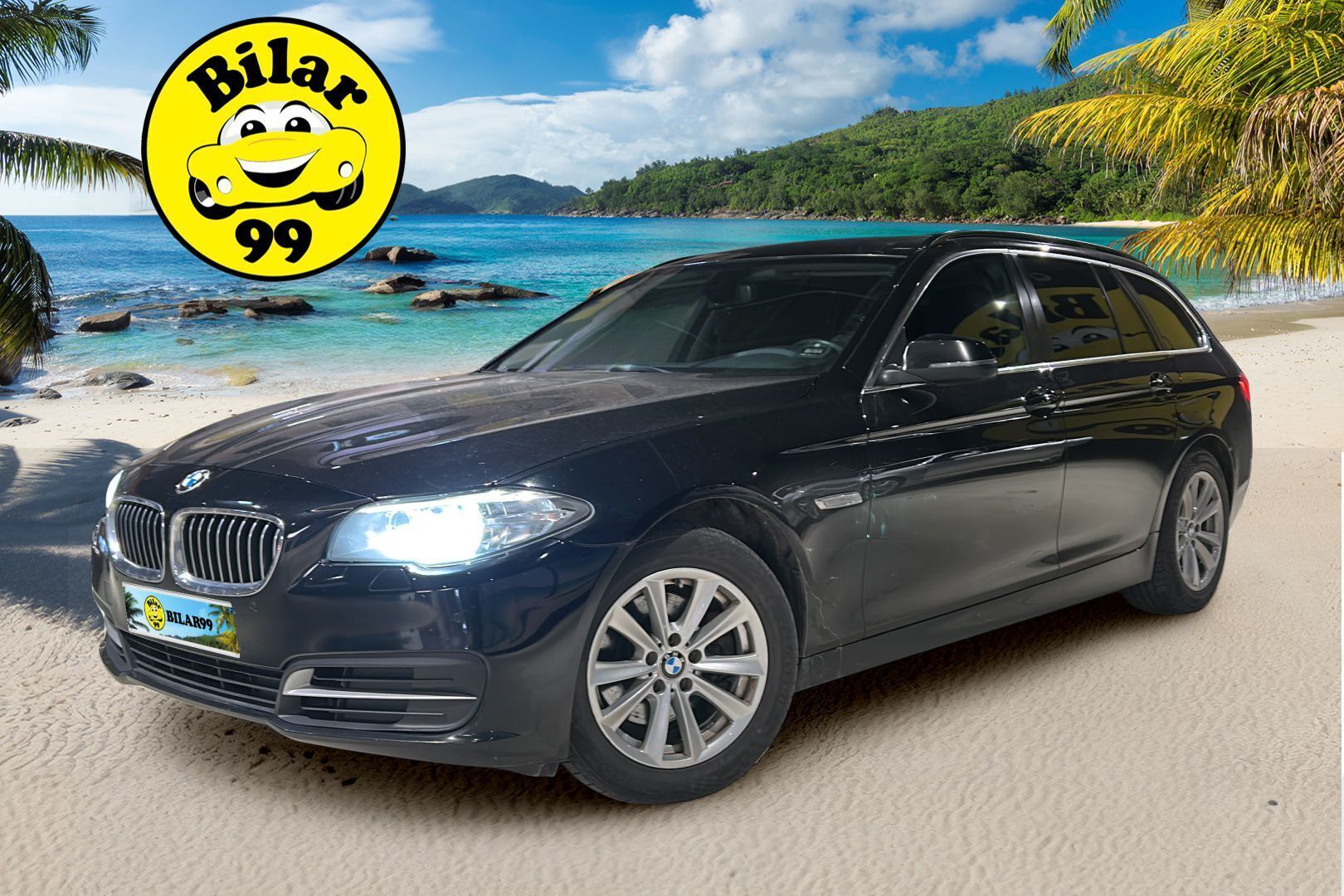 BMW 520 2016 F11 Touring 520d A xDrive Business / Webasto / Koukku / Sähköluukku / Osasähköpenkit / Vakkari / Tutkat - 2x Hyvät renkaat / Kattavasti huollettu / Juuri tullut Tampereelle!