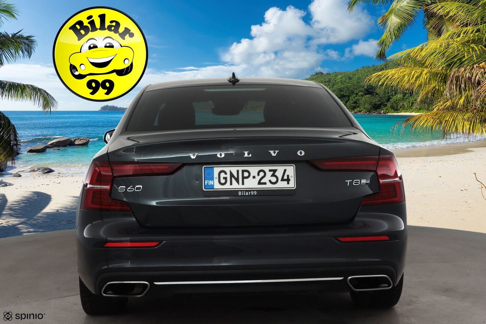 Volvo S60 2020 T8 TwE AWD Business Inscription aut * ACC / P.tutkat / Webasto / LED / Navi / Muistipenkki / Nahat / KeylessGo * - Suomi-auto / Kahdet renkaat aluvanteilla - HULLU BLACKWEEK KORKOTARJOUS 2,49%