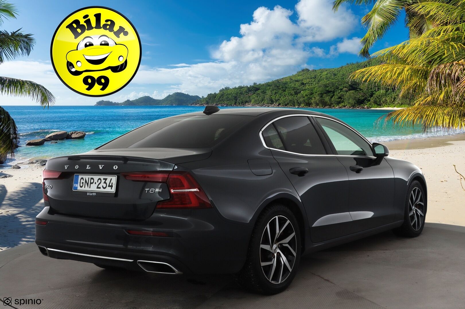 Volvo S60 2020 T8 TwE AWD Business Inscription aut * Webasto / Adapt.Vakkari / Nahkasisusta / Navi / Muistipenkki / KeylessGo / P.Tutkat - Akku kuntotarkastettu / Suomi-auto / Kahdet renkaat aluvanteilla