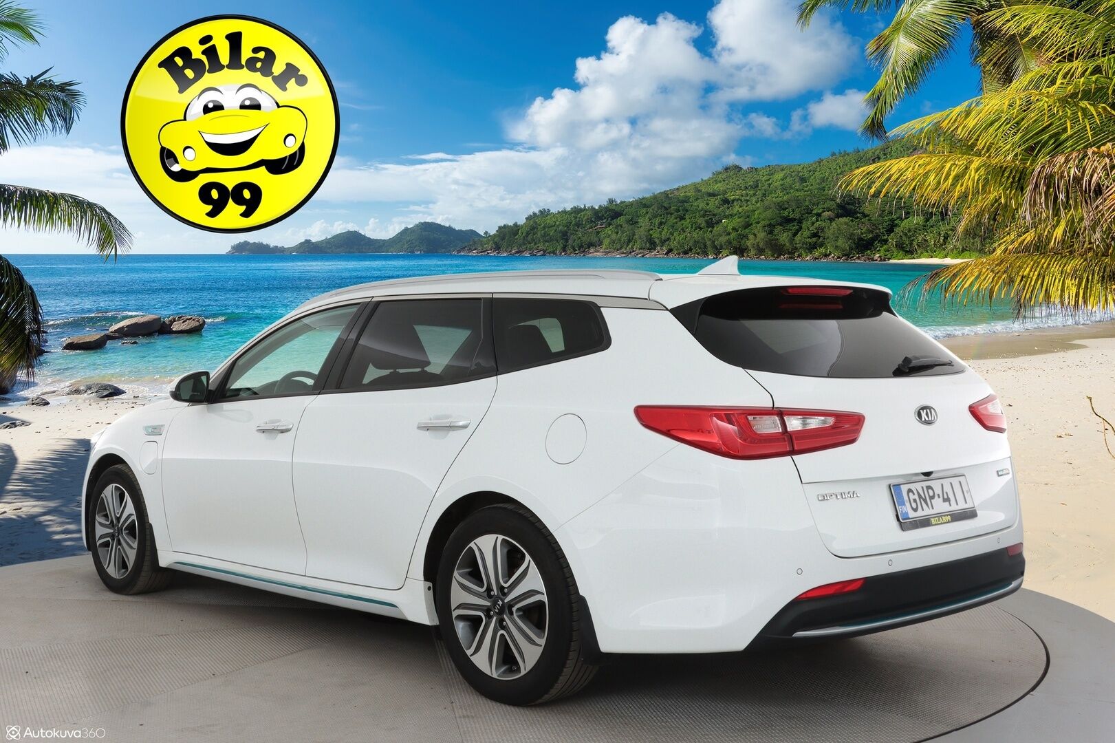 Kia Optima 2018 2,0 GDI PHEV Business Premium SW A/T - Adapt.vakkari / H&K / P.kamera / Tuuletetut nahkapenkit / Keyless / Apple&Android / Navi!