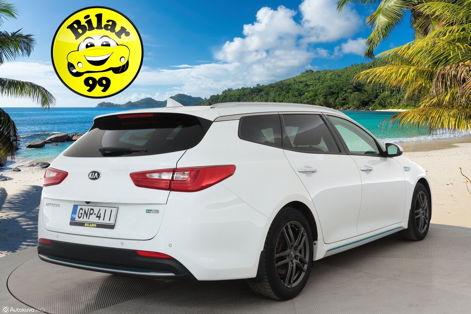 Kia Optima 2018 2,0 GDI PHEV Business Premium SW A/T - Adapt.vakkari / H&K / P.kamera / Tuuletetut nahkapenkit / Keyless / Apple&Android / Navi!