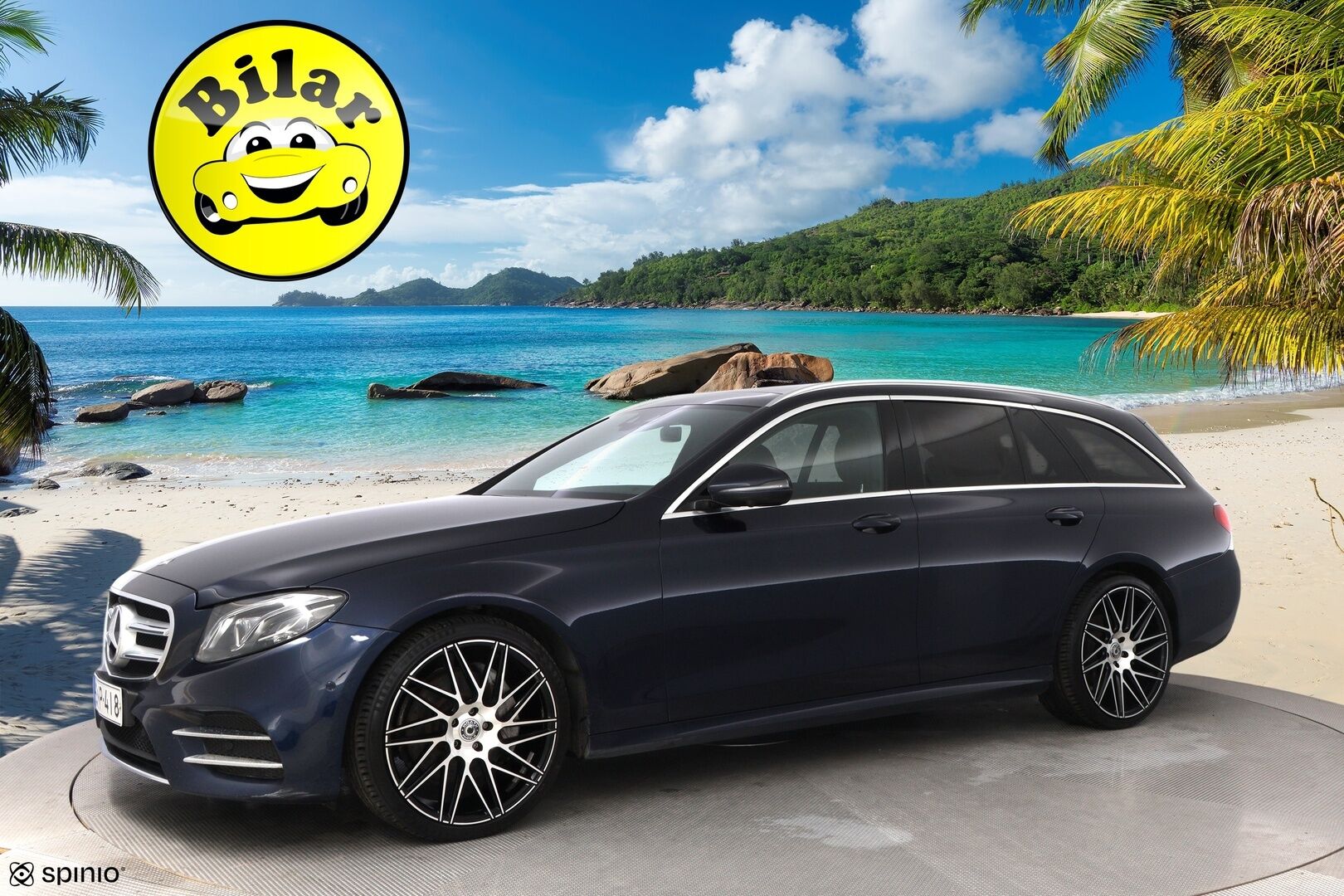 Mercedes-Benz E 2018 220d T A Premium Business AMG - Webasto | Burmester | HUD | Panorama | 360° | Widescreen | Muistipenkit | Multibeam LED | Vetokoukku | Supervarusteet!