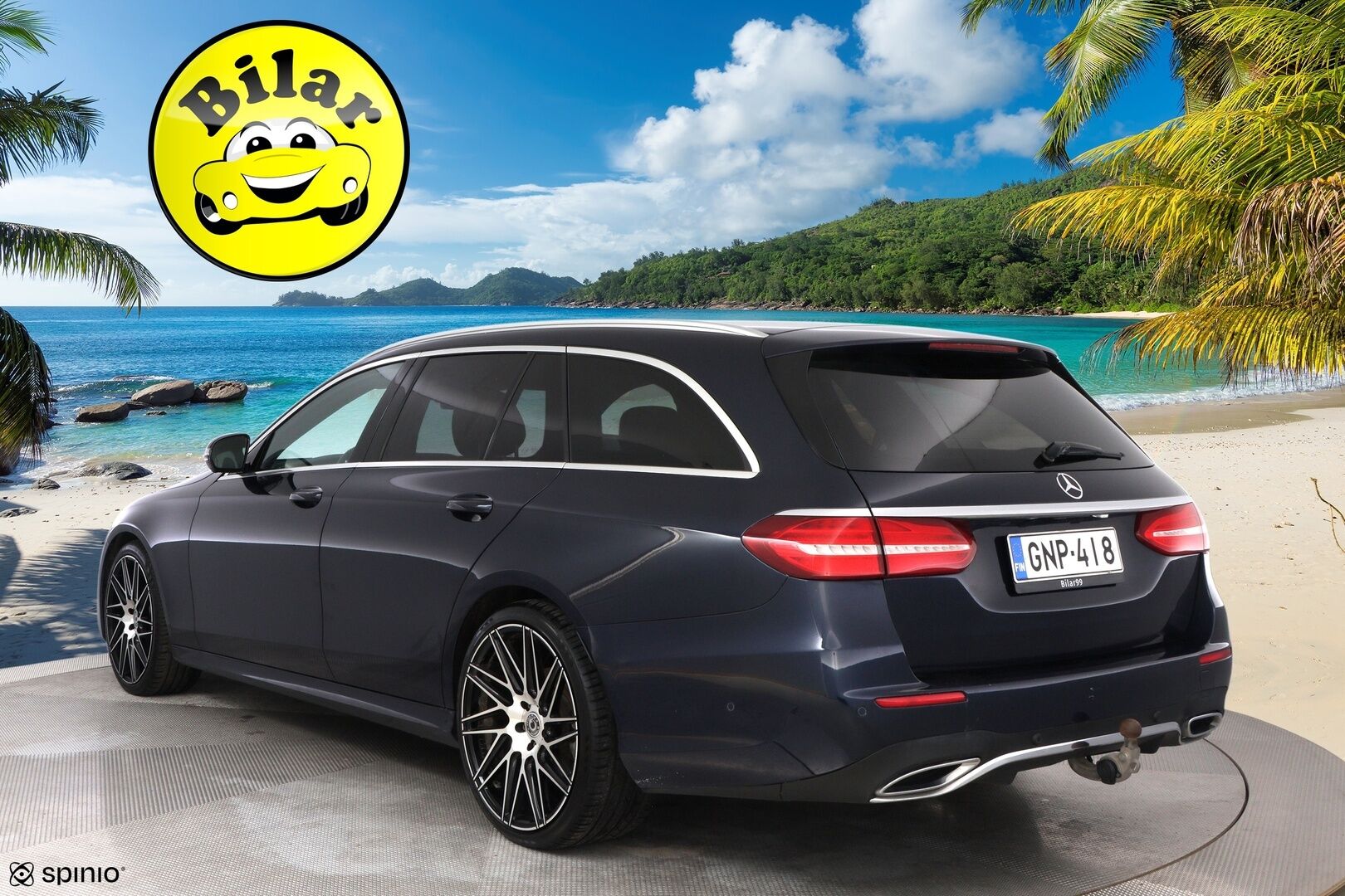 Mercedes-Benz E 2018 220d T A Premium Business AMG - Webasto | Burmester | HUD | Panorama | 360° | Widescreen | Muistipenkit | Multibeam LED | Vetokoukku | Supervarusteet!