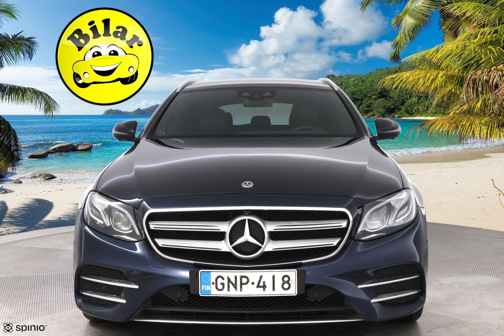 Mercedes-Benz E 2018 220d T A Premium Business AMG - Webasto | Burmester | HUD | Panorama | 360° | Widescreen | Muistipenkit | Multibeam LED | Vetokoukku | Supervarusteet!