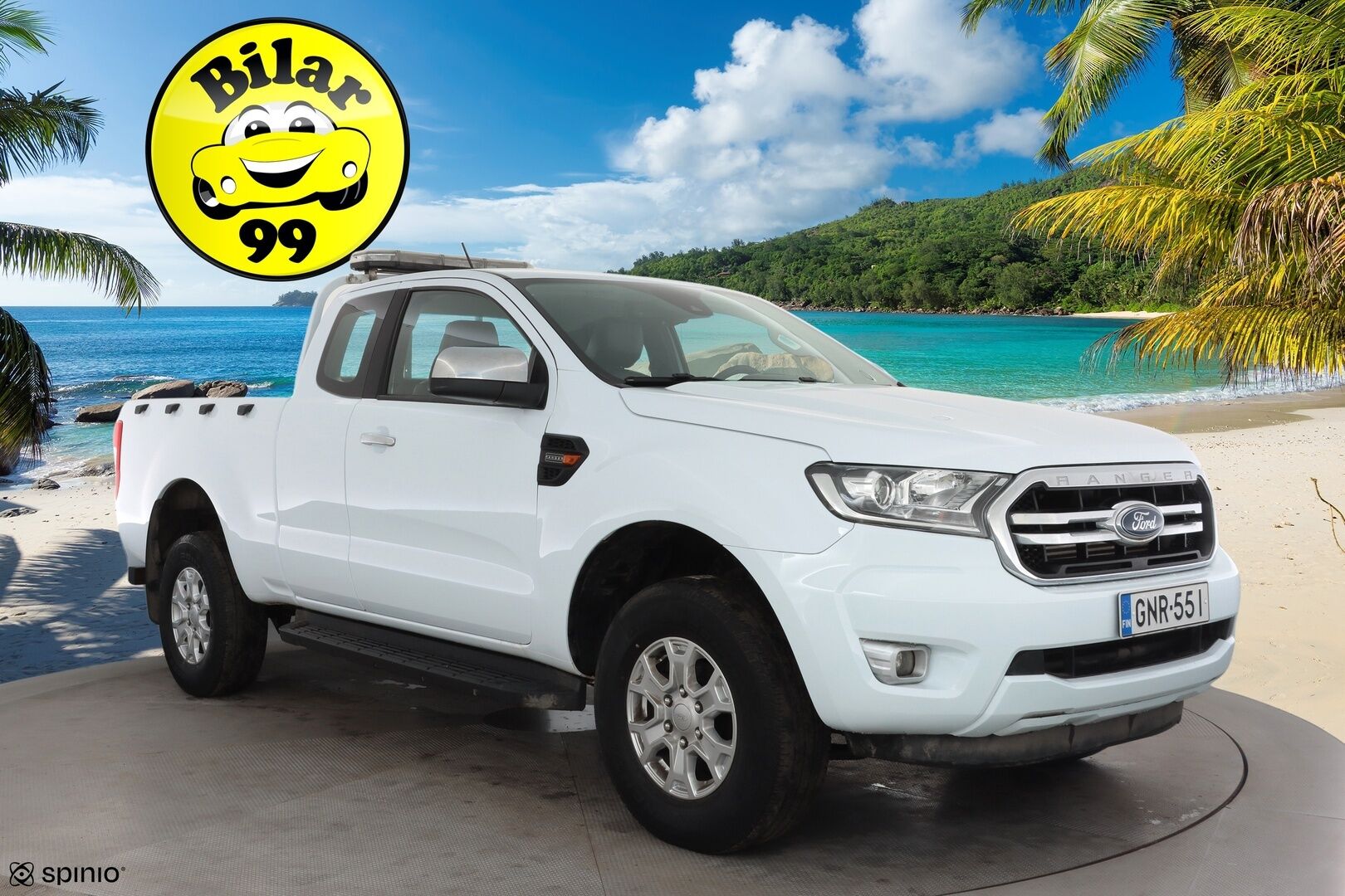 Ford Ranger 2019 Super Cab 2,0TDCi 170 hp A10 4x4 XLT * Webasto / Koukku / P.Kamera / Vakkari / Kaistavahti / Bluetooth * - 1-om Suomi-auto / Kahdet renkaat aluvanteilla