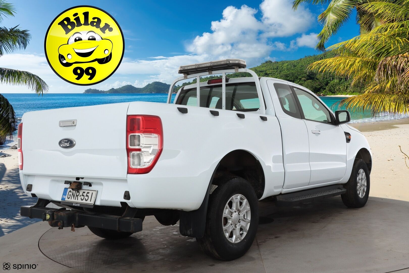 Ford Ranger 2019 Super Cab 2,0TDCi 170 hp A10 4x4 XLT * Webasto / Koukku / P.Kamera / Vakkari / Kaistavahti / Bluetooth * - 1-om Suomi-auto / Kahdet renkaat aluvanteilla