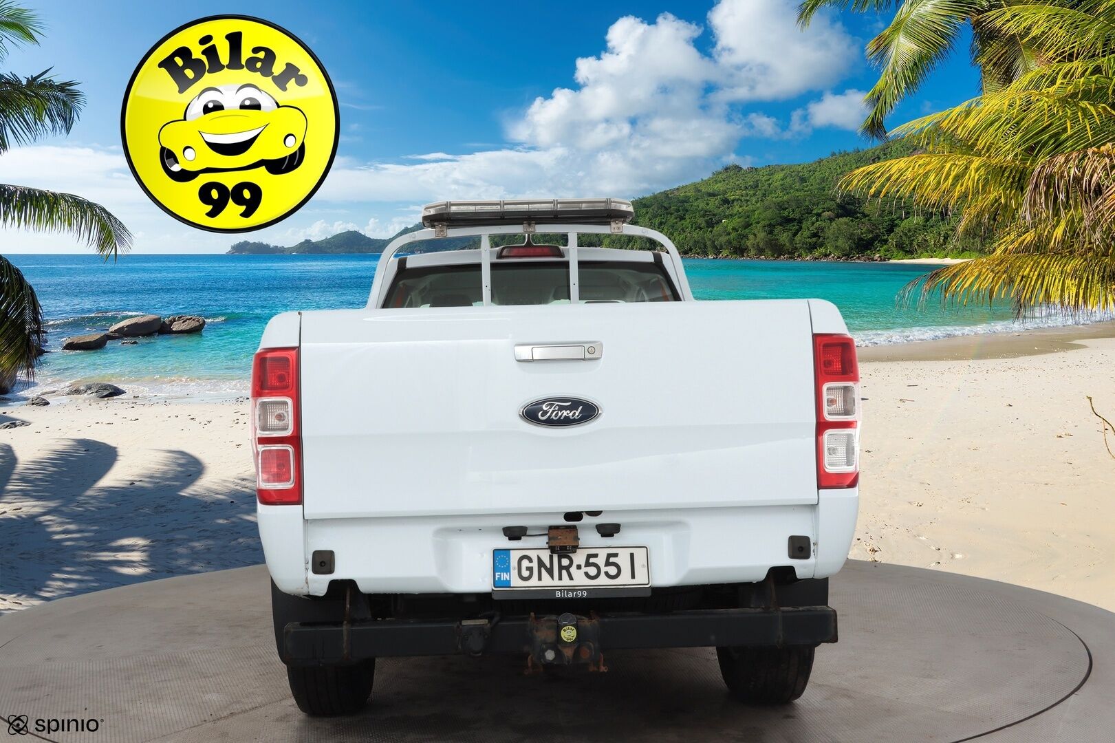 Ford Ranger 2019 Super Cab 2,0TDCi 170 hp A10 4x4 XLT * Webasto / Koukku / P.Kamera / Vakkari / Kaistavahti / Bluetooth * - 1-om Suomi-auto / Kahdet renkaat aluvanteilla