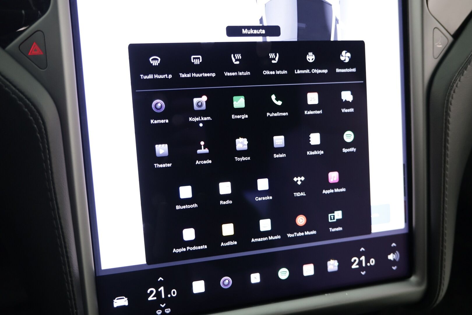 Tesla Model S 2020 Long Range AWD Raven ** AP / Ilma-alusta / 21'' Turbine / Vaaleat nahat / Premium Sound - 2x vanteet / Suomi-auto / Tyylikäs 