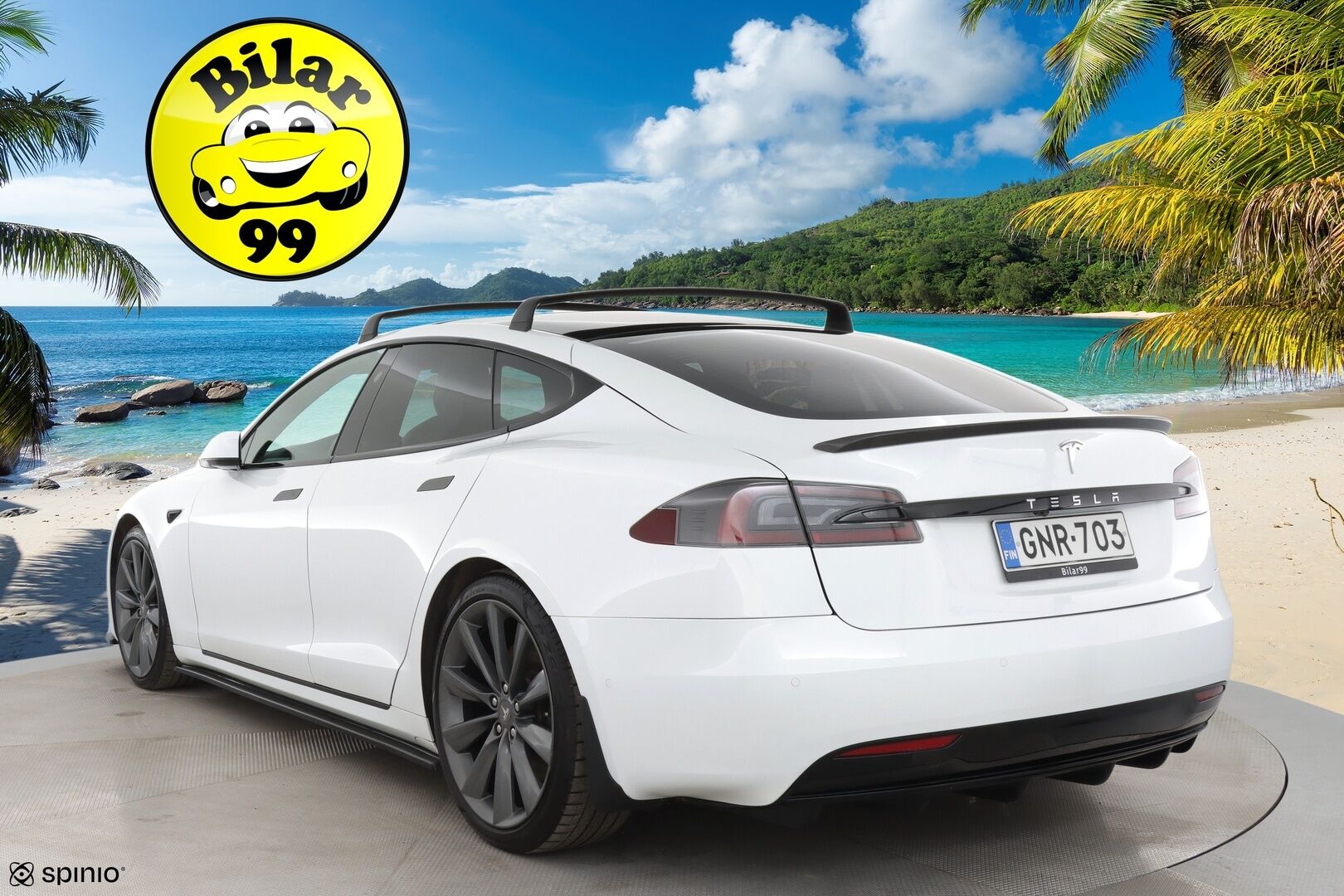 Tesla Model S 2020 Long Range AWD Raven ** AP / Ilma-alusta / 21'' Turbine / Vaaleat nahat / Premium Sound - 2x vanteet / Suomi-auto / Tyylikäs 
