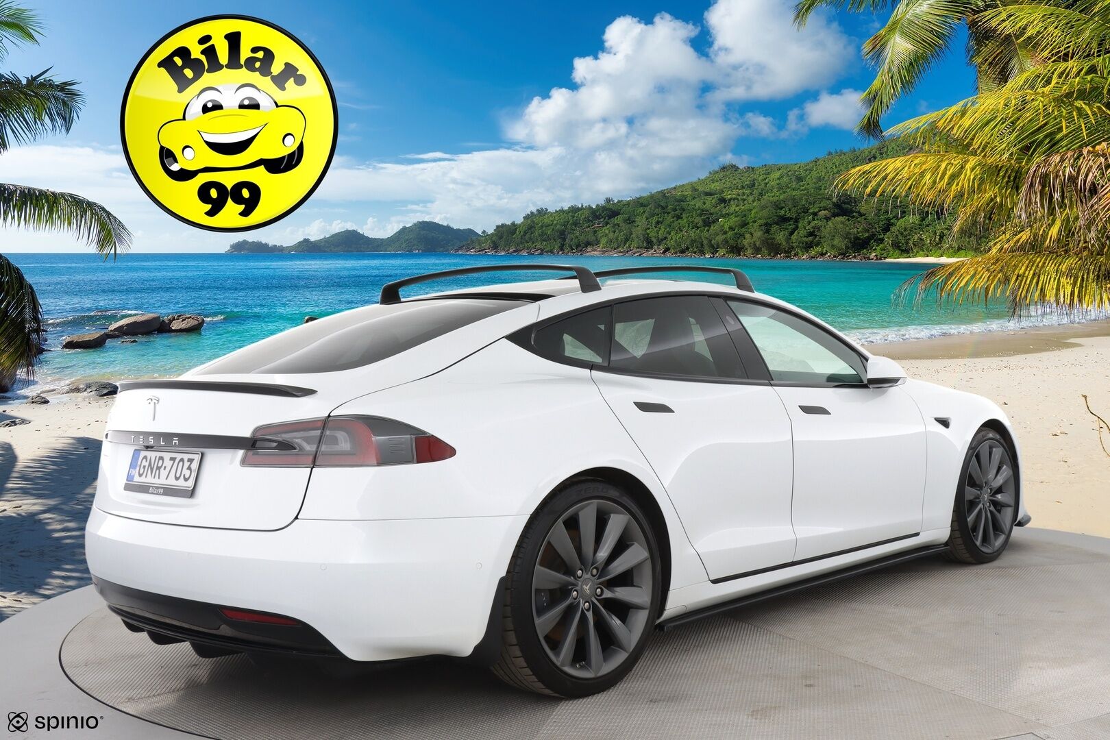 Tesla Model S 2020 Long Range AWD Raven ** AP / Ilma-alusta / 21'' Turbine / Vaaleat nahat / Premium Sound - 2x vanteet / Suomi-auto / Tyylikäs 