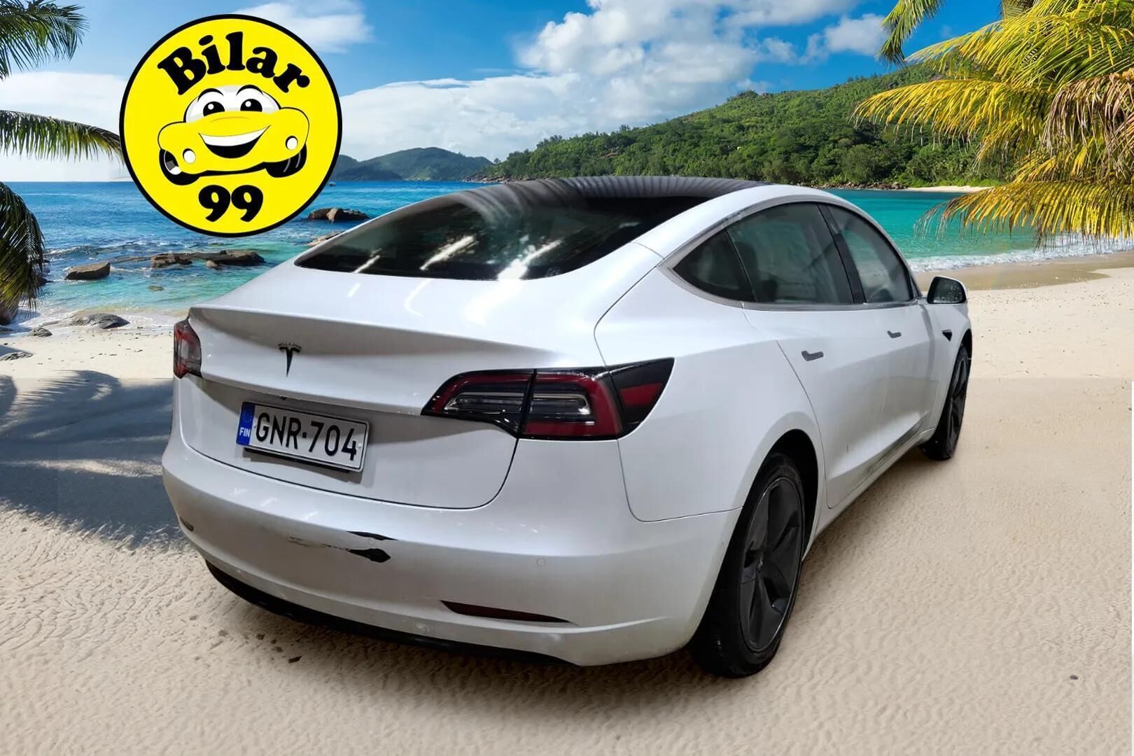 Tesla Model 3 2019 Standard RWD Plus / Suomi-auto / Premium audio / Adapt. vak. / Lasikatto / 2x renkaat&vanteet! / - 92% SoH! / Todella siisti! / 2x hyvät renkaat & vanteet! / 2x laturit