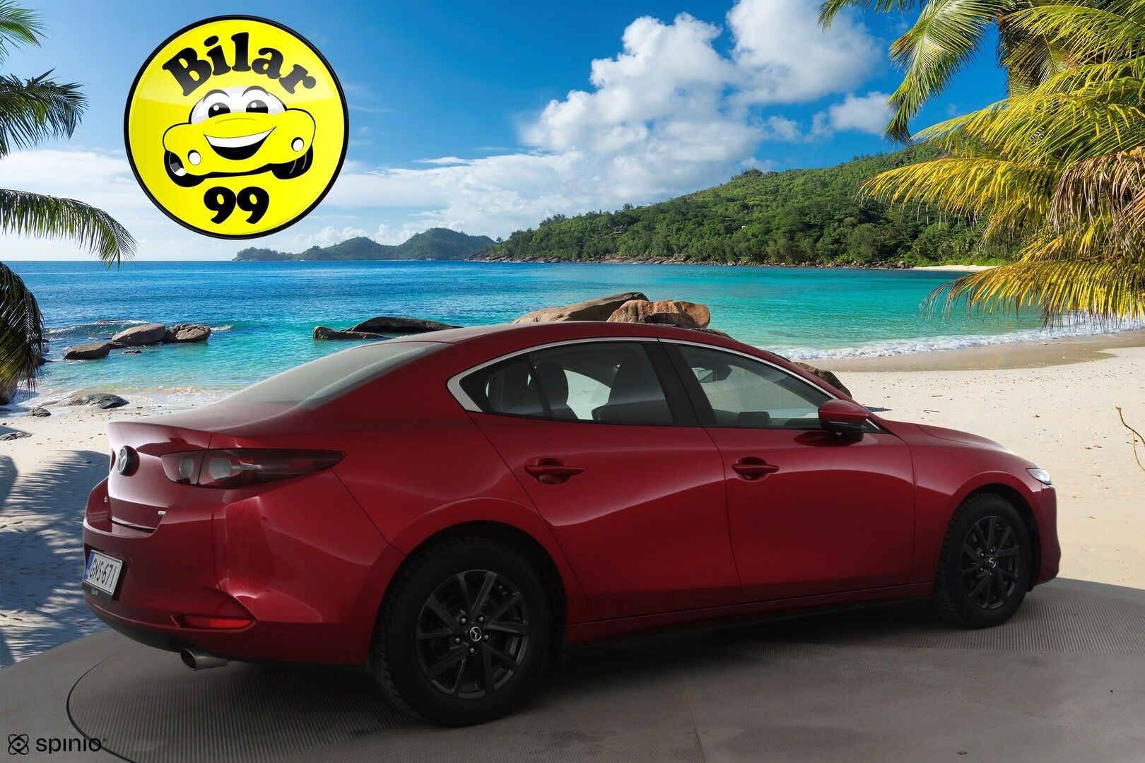 Mazda Mazda3 2020 Sedan 2,0 (122 hv) SKYACTIV-G Vision Plus Business AT KL2Y * ACC / HUD / P.kamera / LED / Navi / KeylessGo * - Lohkolämmitin / Suomi-auto / Kahdet renkaat aluvanteilla / Merkkihuollettu - Osta nyt, maksa vasta ensi vuonna