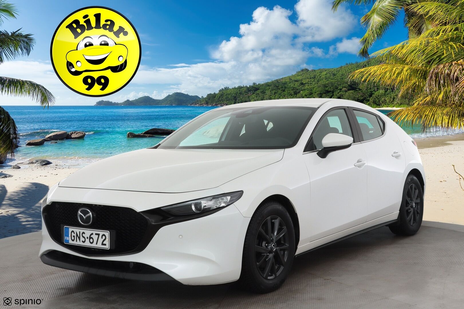 Mazda 3 2020 Hatchback 2,0 (122 hv) SKYACTIV-G Vision Plus Business - Suomiauto | ACC | HUD | Peruutuskamera | BLIS | Adapt.LED | Lohko&Sisäpistoke | Navi | KeylessGo | Huippuvarusteet!