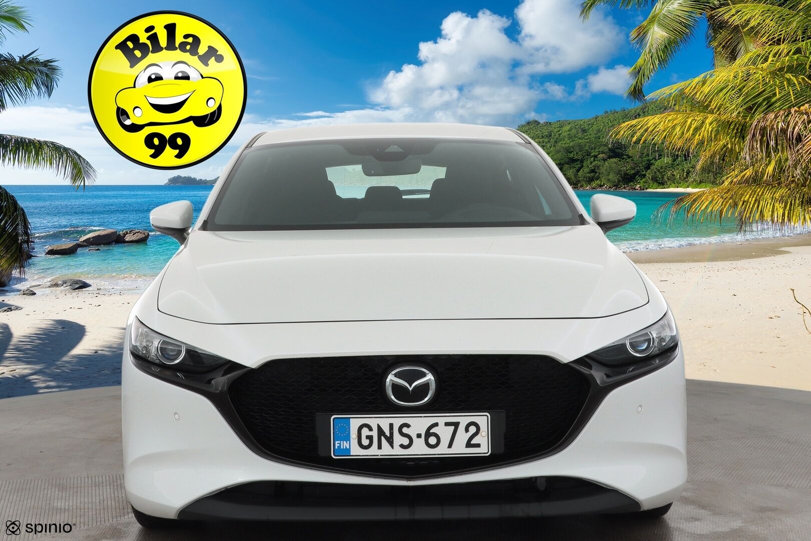 Mazda Mazda3 2020 Hatchback 2,0 (122 hv) SKYACTIV-G Vision Plus Business * ACC / HUD  / LED / P.Kamera / Navi / Kaistavahti / Keyless * - Kahdet renkaat aluvanteilla - HULLUT AVAJAISHULINAT KORKOTARJOUS 3,29 %