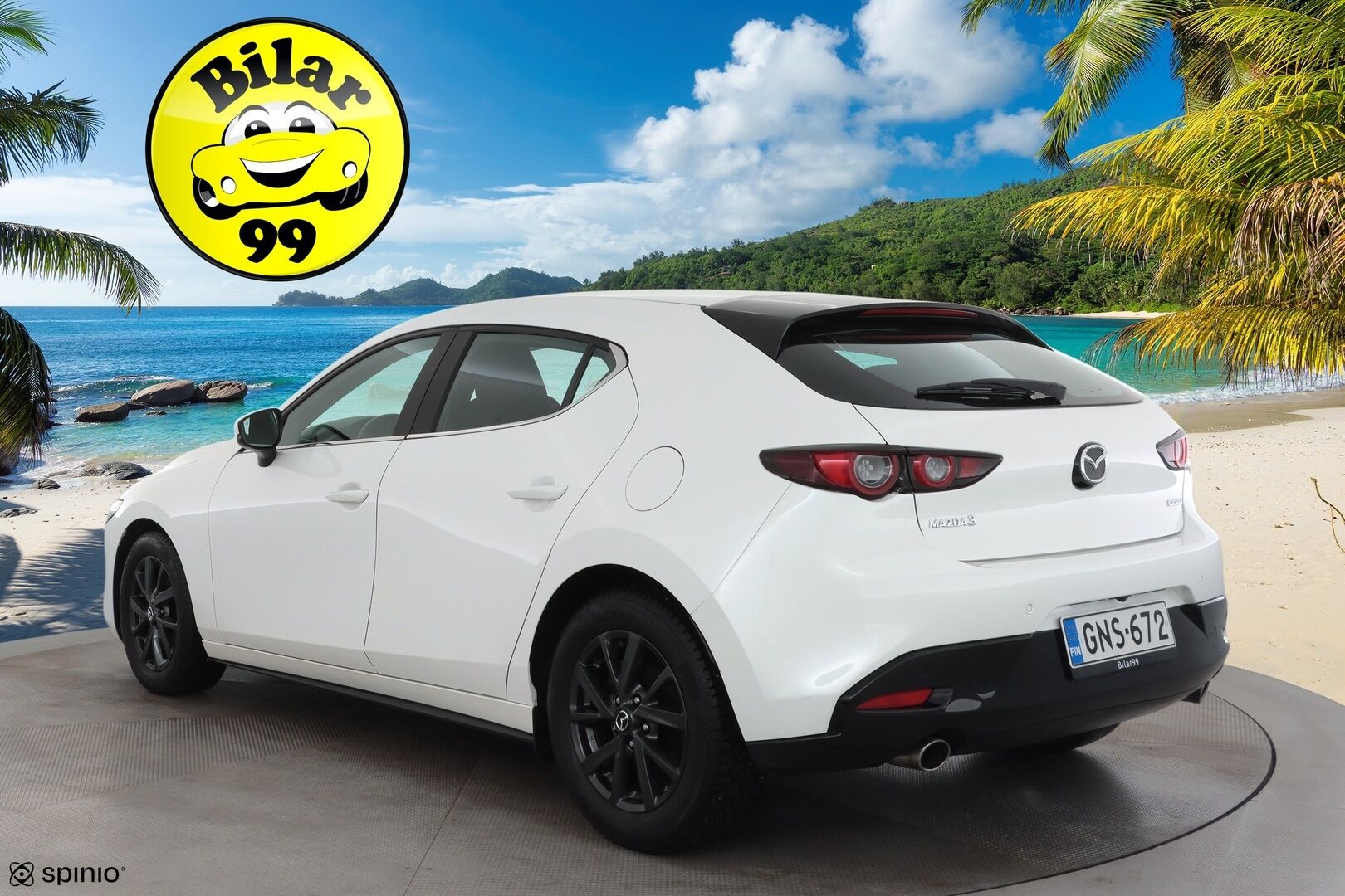 Mazda Mazda3 2020 Hatchback 2,0 (122 hv) SKYACTIV-G Vision Plus Business * ACC / HUD  / LED / P.Kamera / Navi / Kaistavahti / Keyless * - Kahdet renkaat aluvanteilla - HULLUT AVAJAISHULINAT KORKOTARJOUS 3,29 %