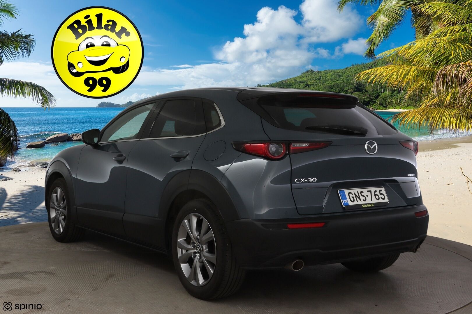 Mazda CX-30 2020 2,0 M Hybrid Skyactiv-G Luxury AT * BOSE / 360 / Adapt. vakkari / KeylessGo / Navi * - * Suomi-auto / Kahdet renkaat Mazdan omilla alumiinivanteilla! / Lohko- ja sisätilanlämmitin *