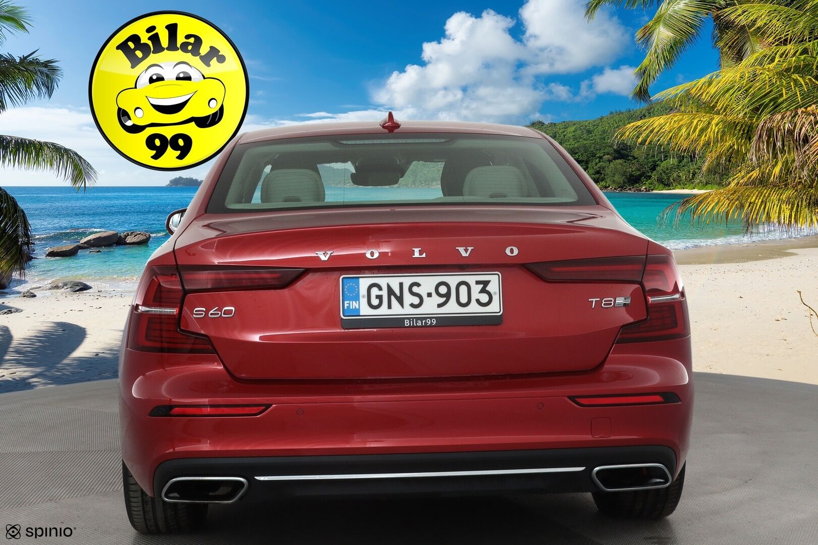 Volvo S60 2020 T8 TwE AWD Business Inscription aut * Webasto / ACC / LED / P.kamera / Sportpenkki Muistilla / Navi / Kaistavahti * - Suomi-auto / 2x Latauskaapelit / Kahdet Renkaat / Merkkihuollettu!