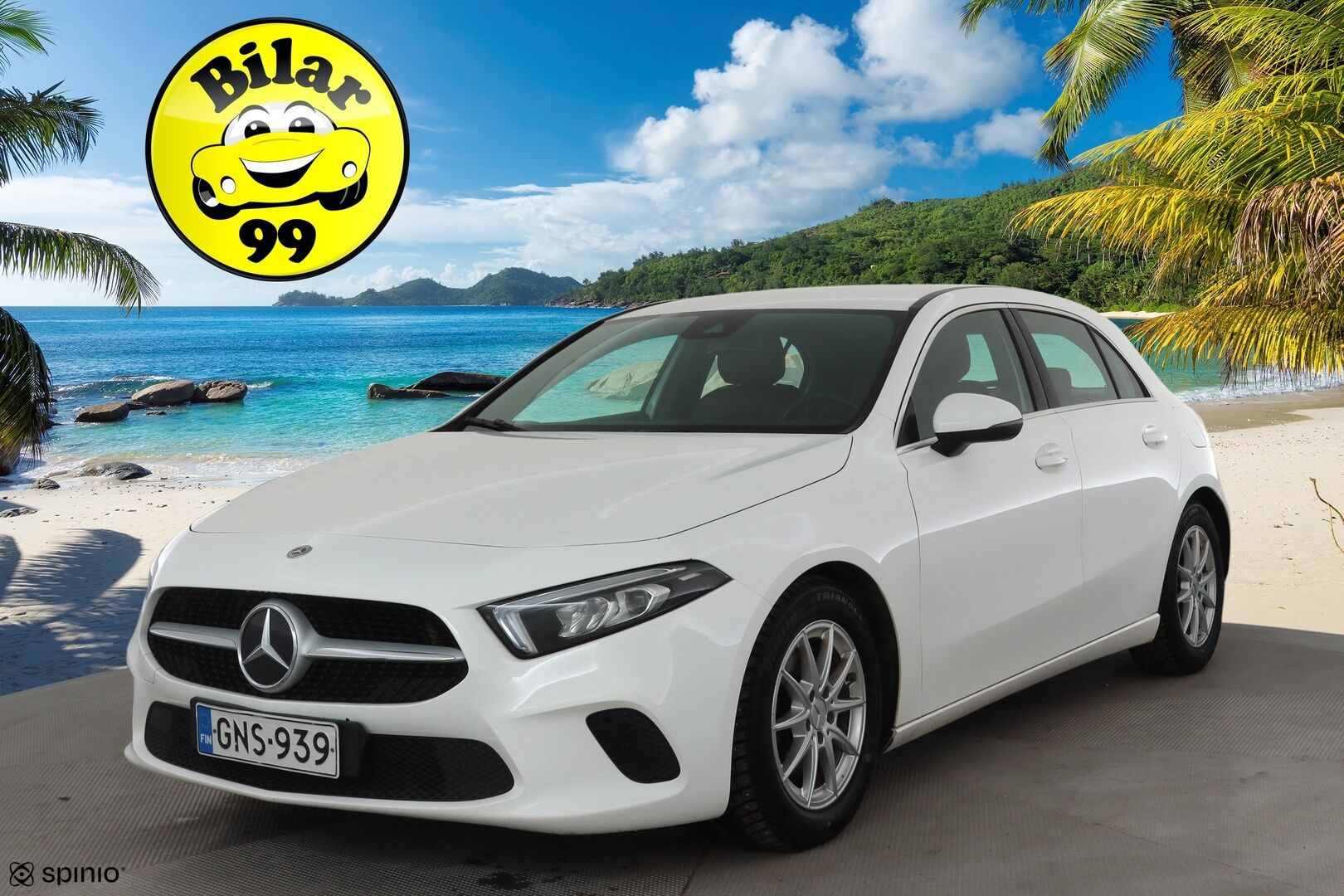 Mercedes-Benz A 2020 180 A Business Style - | LED-High Performance | P.Kamera | Sportpenkit | Digimittaristo | Vakkari | Kaistavahti | Suomi-auto | 2x renkaat&alumiinivanteet |