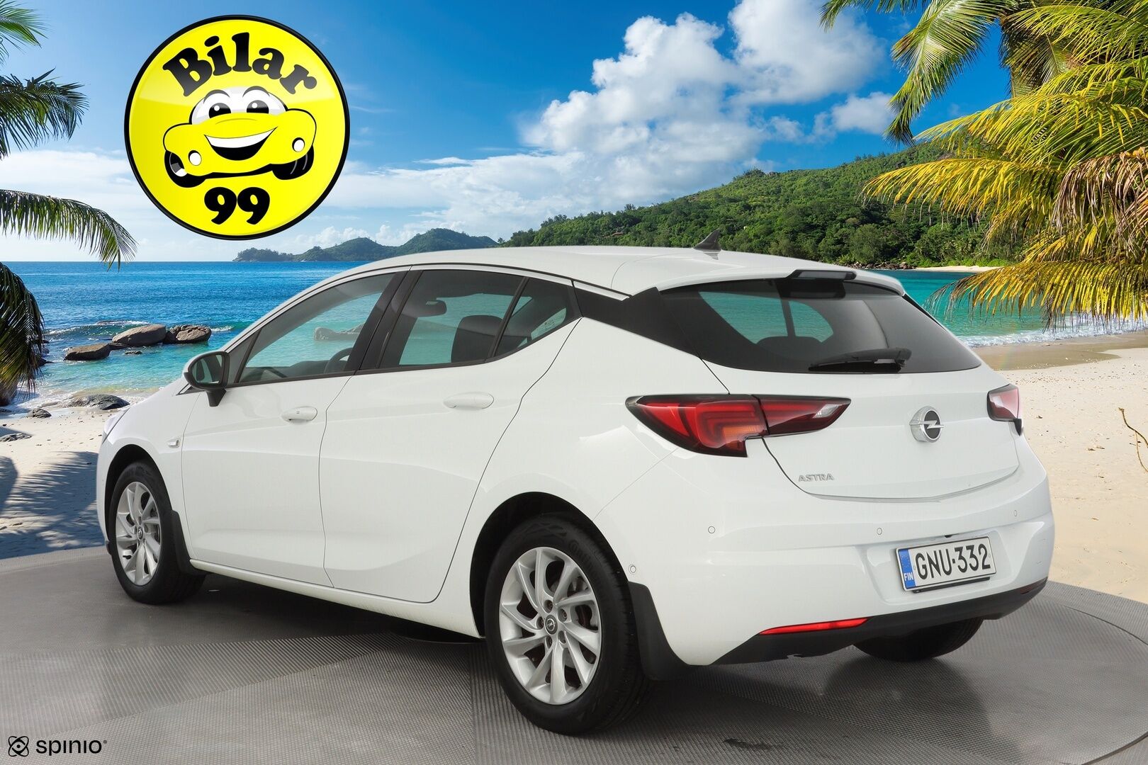 Opel Astra 2019 5-ov Innovation Plus 150 Turbo A * Vakkari / Kamera / Navi / Lohko / Ratinlämmitin* - Myydään juuri leimattuna / Kahdet renkaat / Säännöllinen huoltohistoria