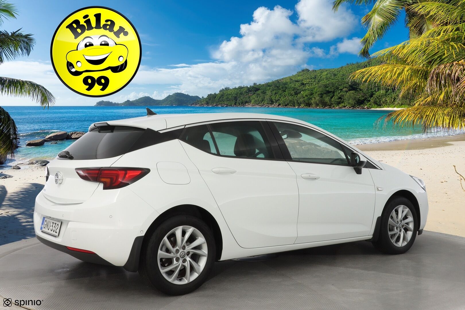 Opel Astra 2019 5-ov Innovation Plus 150 Turbo A * Vakkari / Kamera / Navi / Lohko / Ratinlämmitin* - Myydään juuri leimattuna / Kahdet renkaat / Säännöllinen huoltohistoria