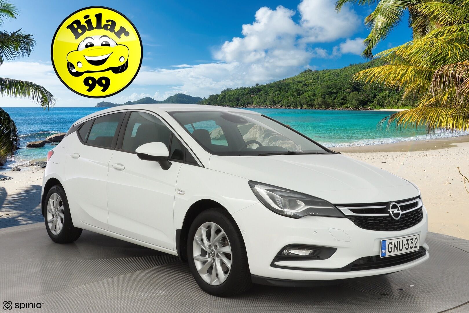 Opel Astra 2019 5-ov Innovation Plus 150 Turbo A * Vakkari / Kamera / Navi / Lohko / Ratinlämmitin* - Myydään juuri leimattuna / Kahdet renkaat / Säännöllinen huoltohistoria