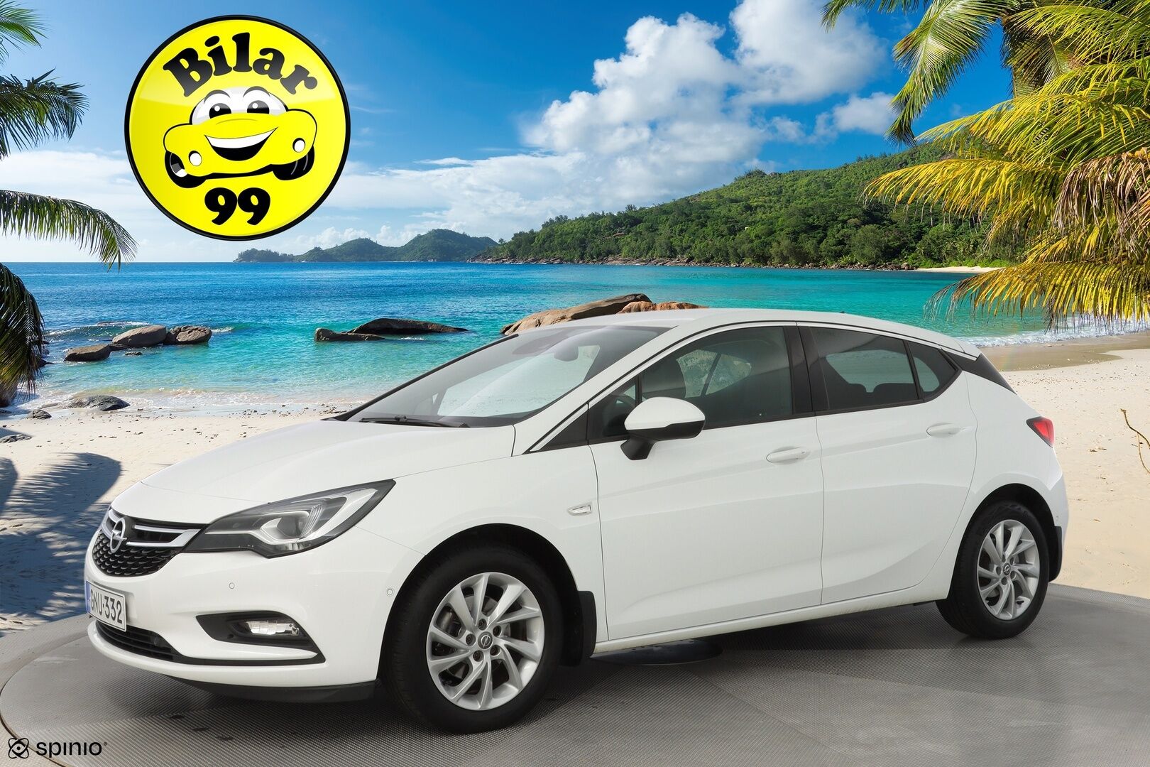 Opel Astra 2019 5-ov Innovation Plus 150 Turbo A * Vakkari / Kamera / Navi / Lohko / Ratinlämmitin* - Myydään juuri leimattuna / Kahdet renkaat / Säännöllinen huoltohistoria