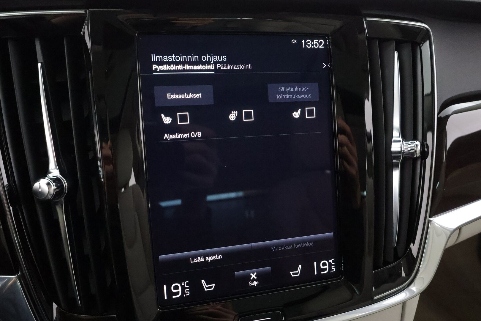 Volvo S90 2020 T8 TwE AWD Inscription aut - Webasto | Vetokoukku | Adapt.Vakkari | Kattoluukku | Muistipenkki | Keyless | High Perf Audio  / Apple&Android