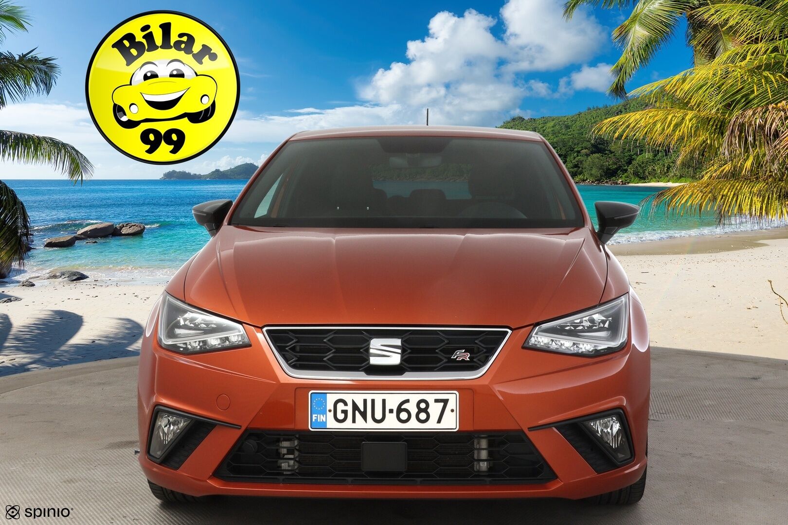 Seat Ibiza 2020 1,0 EcoTSI 115 FR DSG * KeyLessGo / Adapt. Vakkari / Lohkolämmitin * - * Vähän ajettu suomiauto *