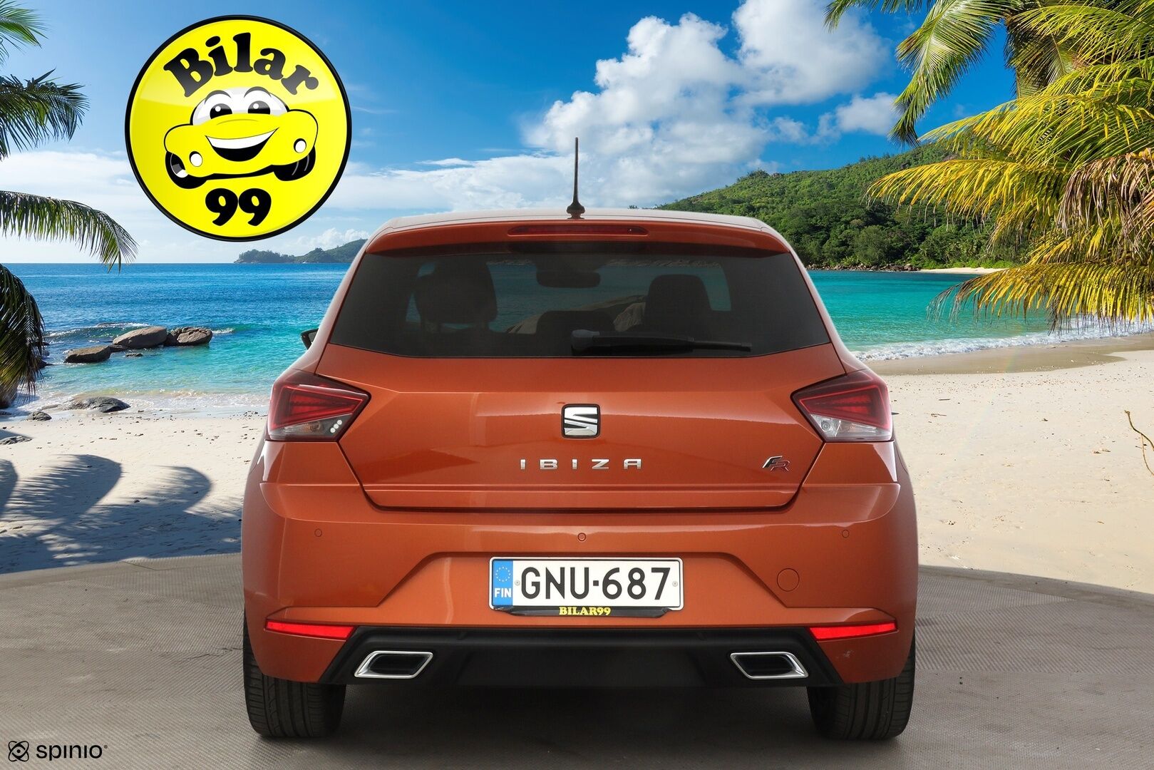 Seat Ibiza 2020 1,0 EcoTSI 115 FR DSG * KeyLessGo / Adapt. Vakkari / Lohkolämmitin * - * Vähän ajettu suomiauto *